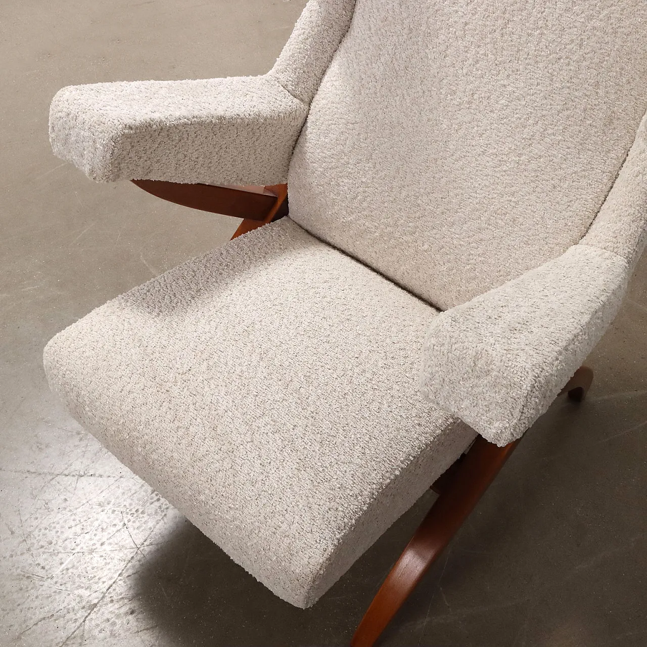 Pair of Fiorenza armchairs by Franco Albini for Arflex, 20th century 8