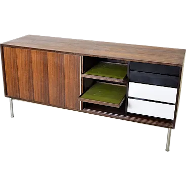 Sideboard with Sliding Doors and Internal Drawers by Gastone Rinaldi, 1970s