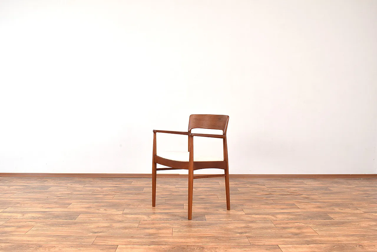 Danish Teak Armchairs by Henning Kjærnulf for Korup Stolefabrik, 1960s 6