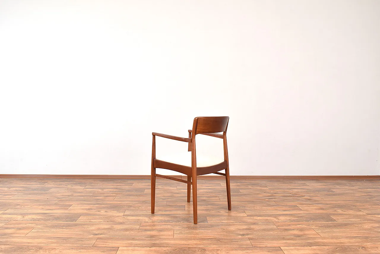 Danish Teak Armchairs by Henning Kjærnulf for Korup Stolefabrik, 1960s 10