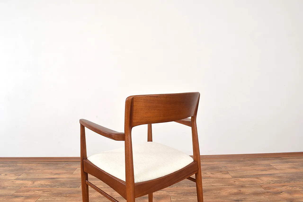 Danish Teak Armchairs by Henning Kjærnulf for Korup Stolefabrik, 1960s 13