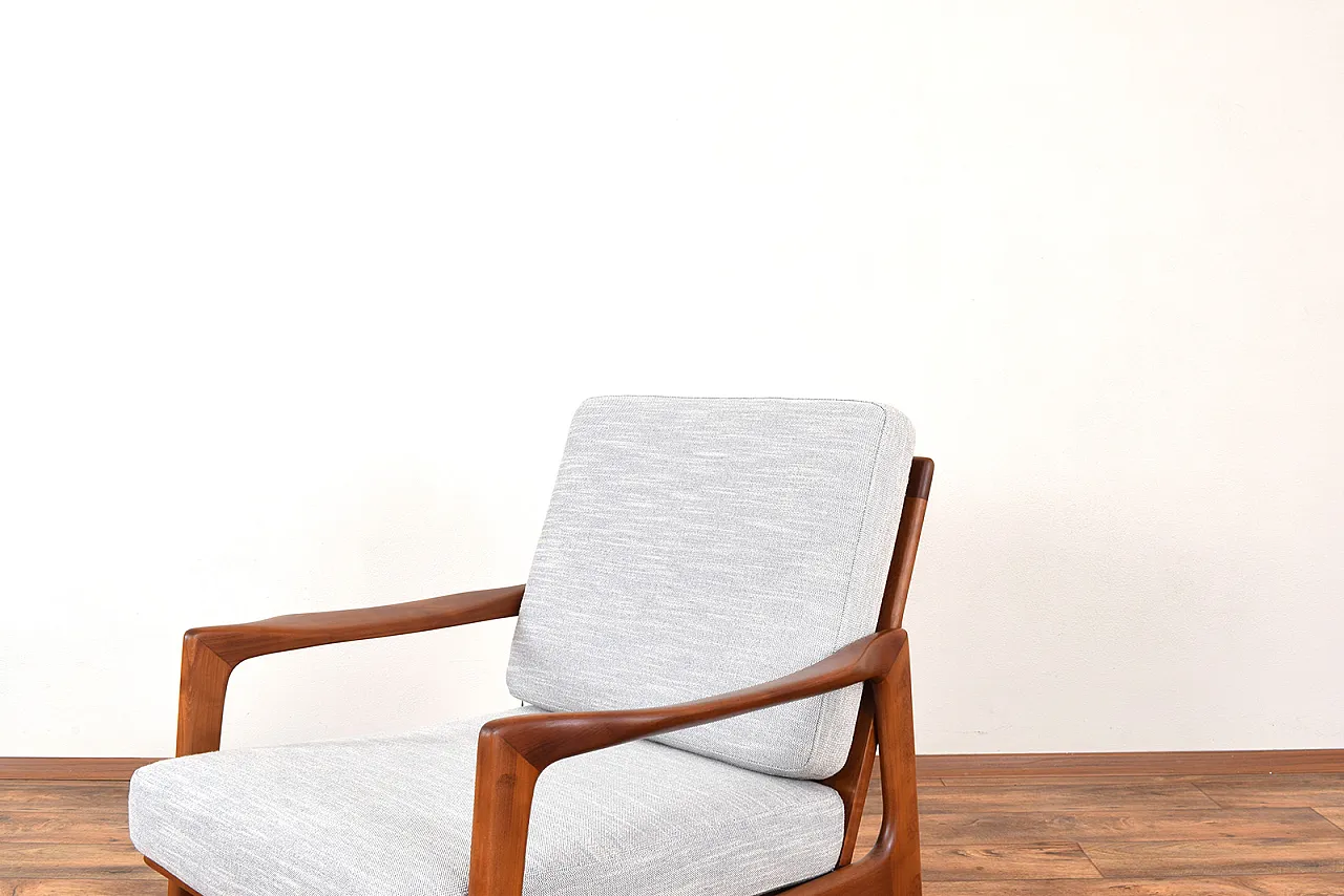 Mid-Century lounge chair by Illum Wikkelsø, 1960s 7