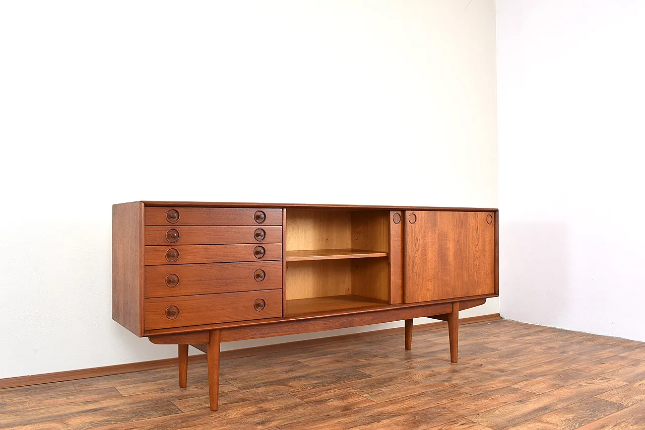 Mid-Century Norwegian teak sideboard, 1960s 11