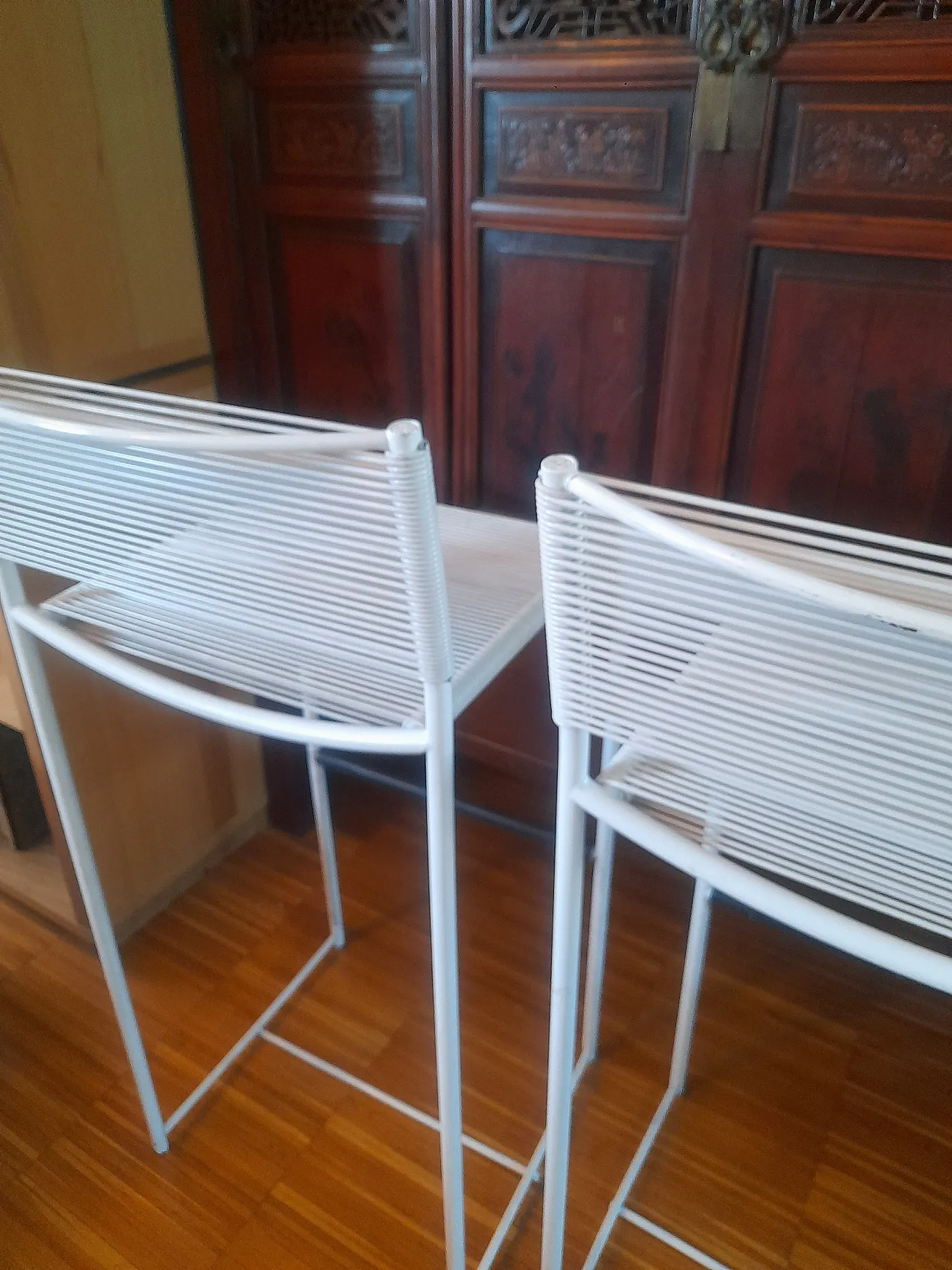 Pair of Alias spaghetti stool, 2000s 8