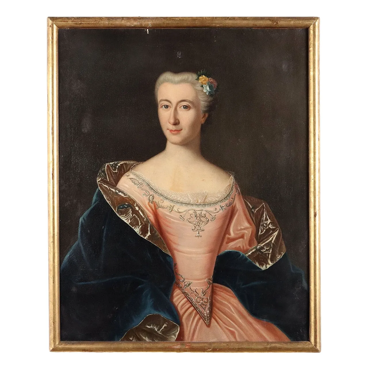 Portrait of a Noblewoman, oil on canvas, 18th century 1