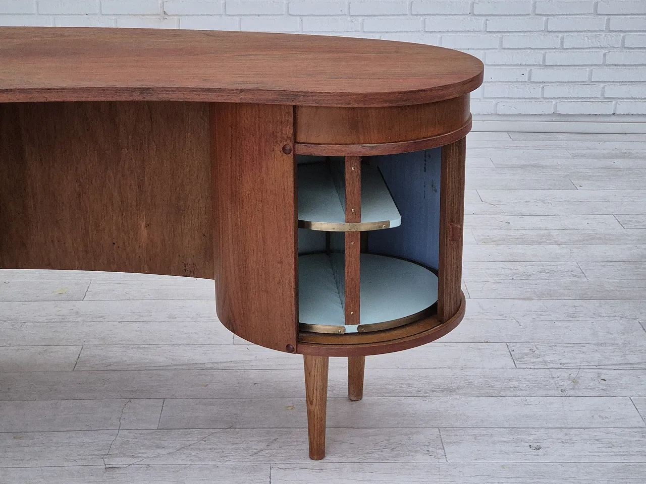 Danish desk by Tibergaard Nielsen for Ikast Møbelfabrik, 60s 4