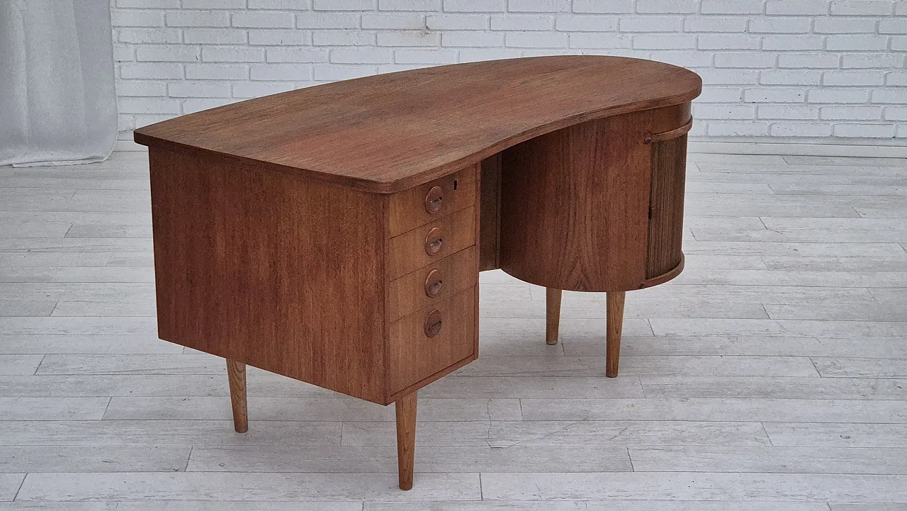 Danish desk by Tibergaard Nielsen for Ikast Møbelfabrik, 60s 8