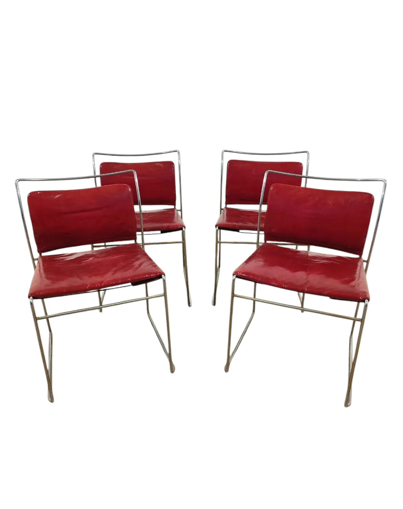 4 Tulu chairs by Takahama Kazuhide for Simon, 60s 1