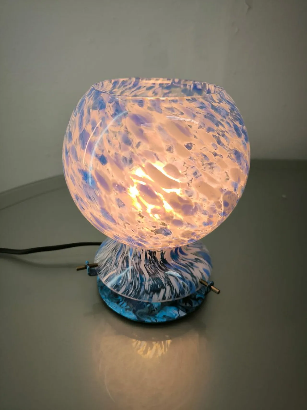 Murano glass table lamp, 1970s 1