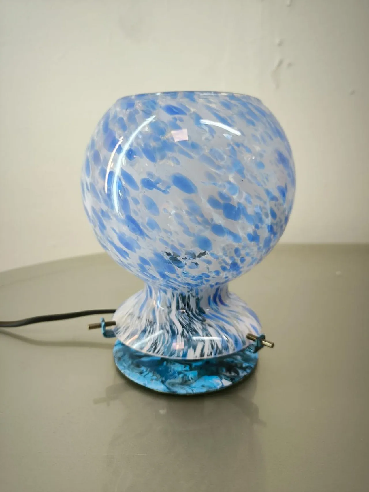 Murano glass table lamp, 1970s 9