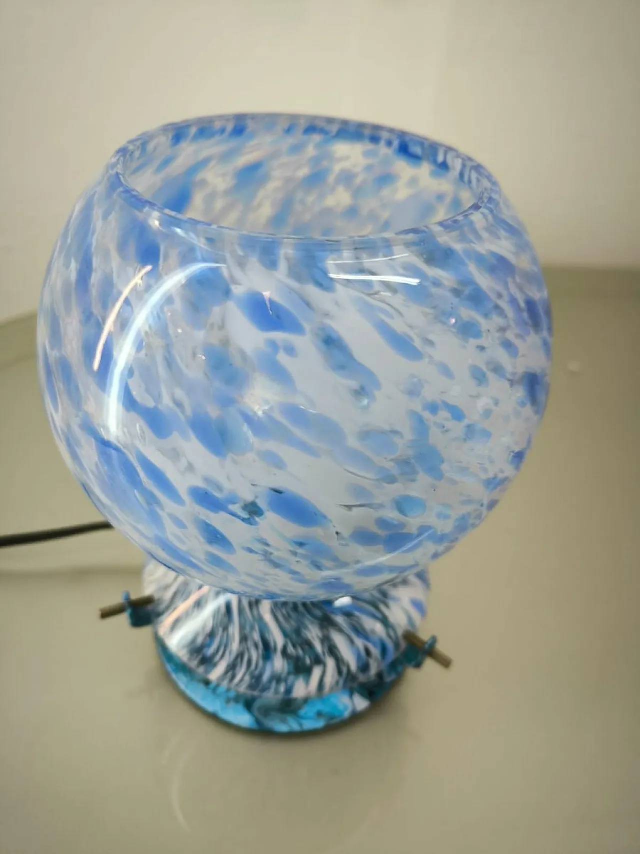 Murano glass table lamp, 1970s 10