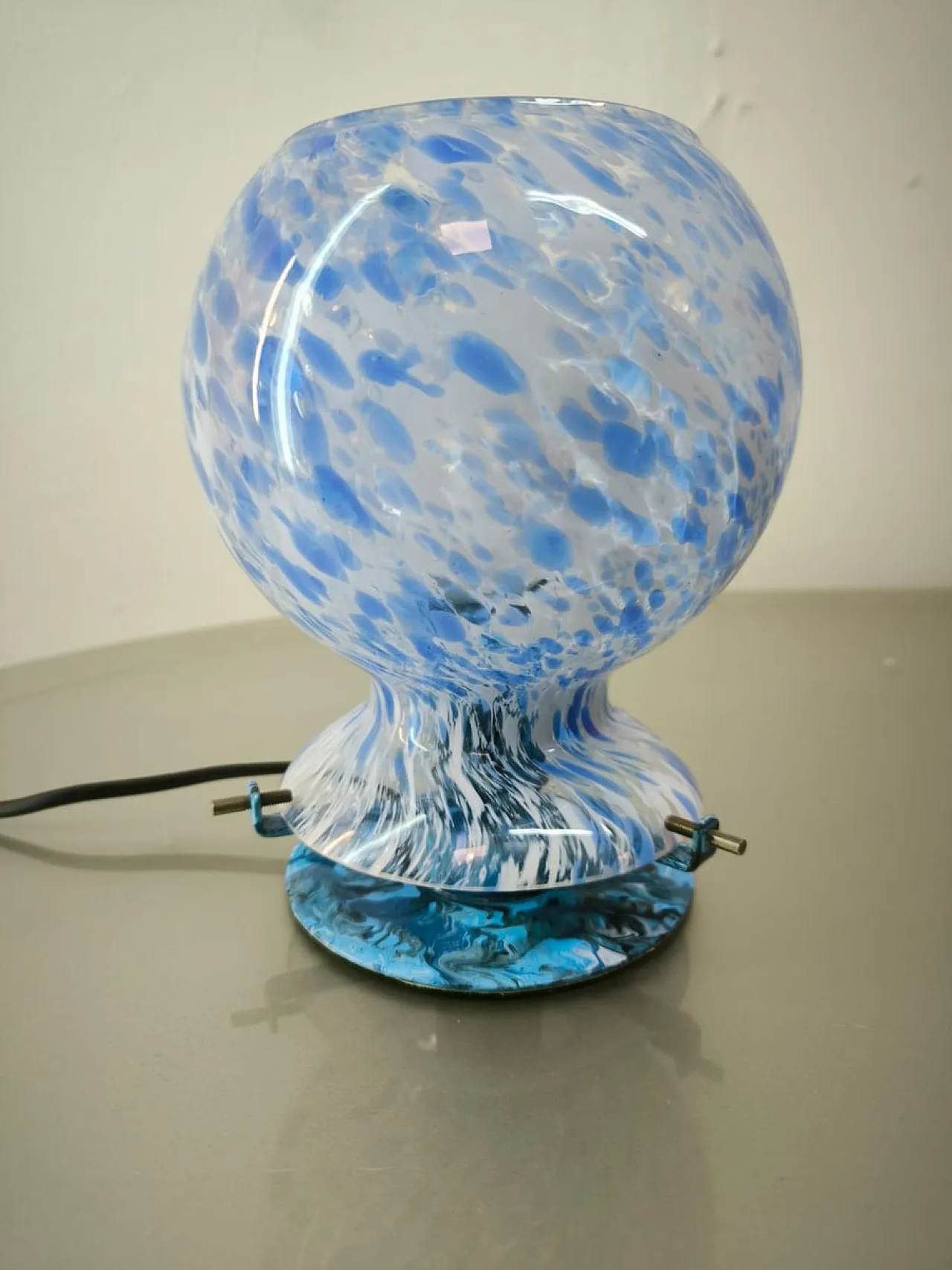 Murano glass table lamp, 1970s 11