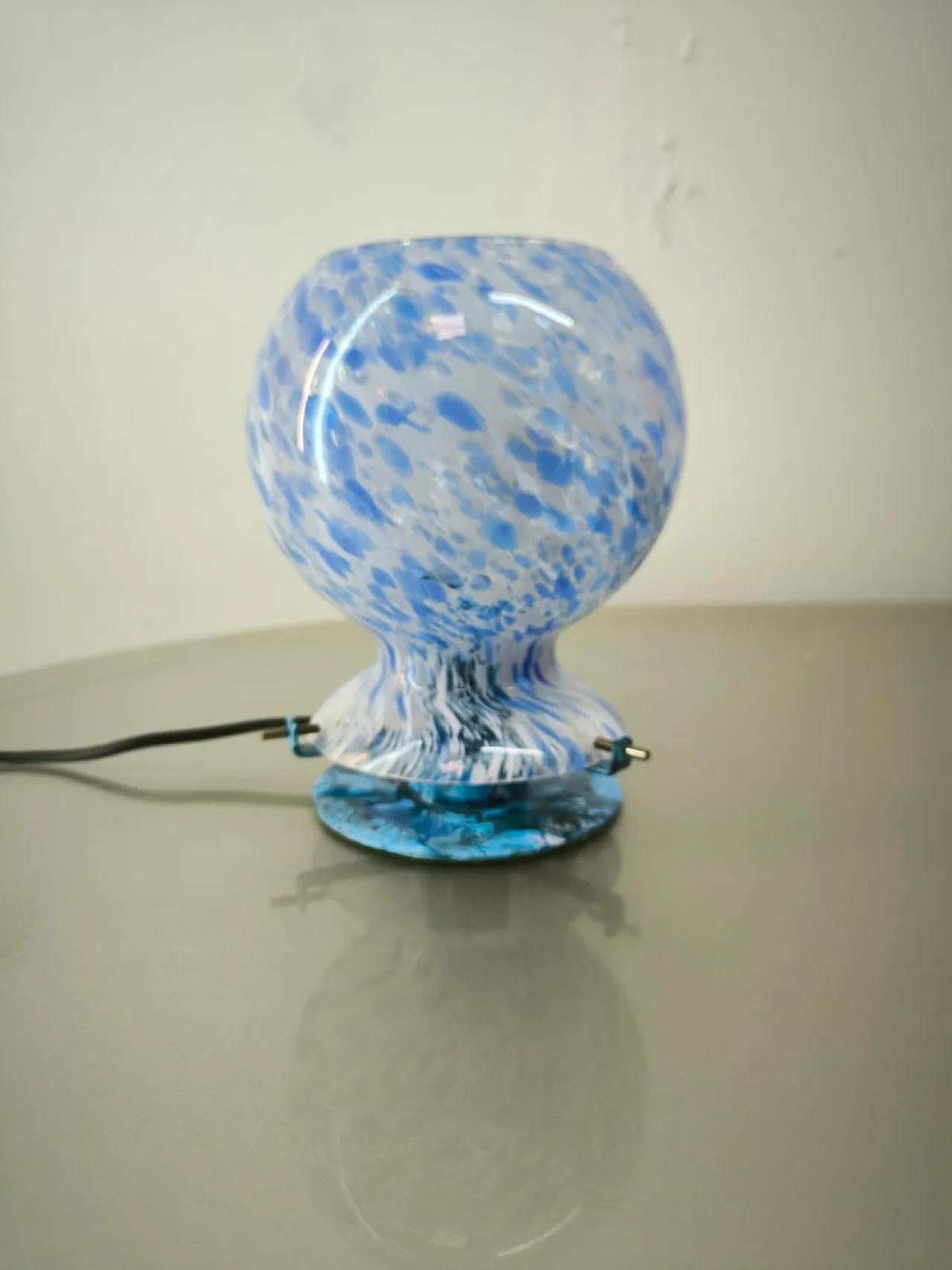 Murano glass table lamp, 1970s 12