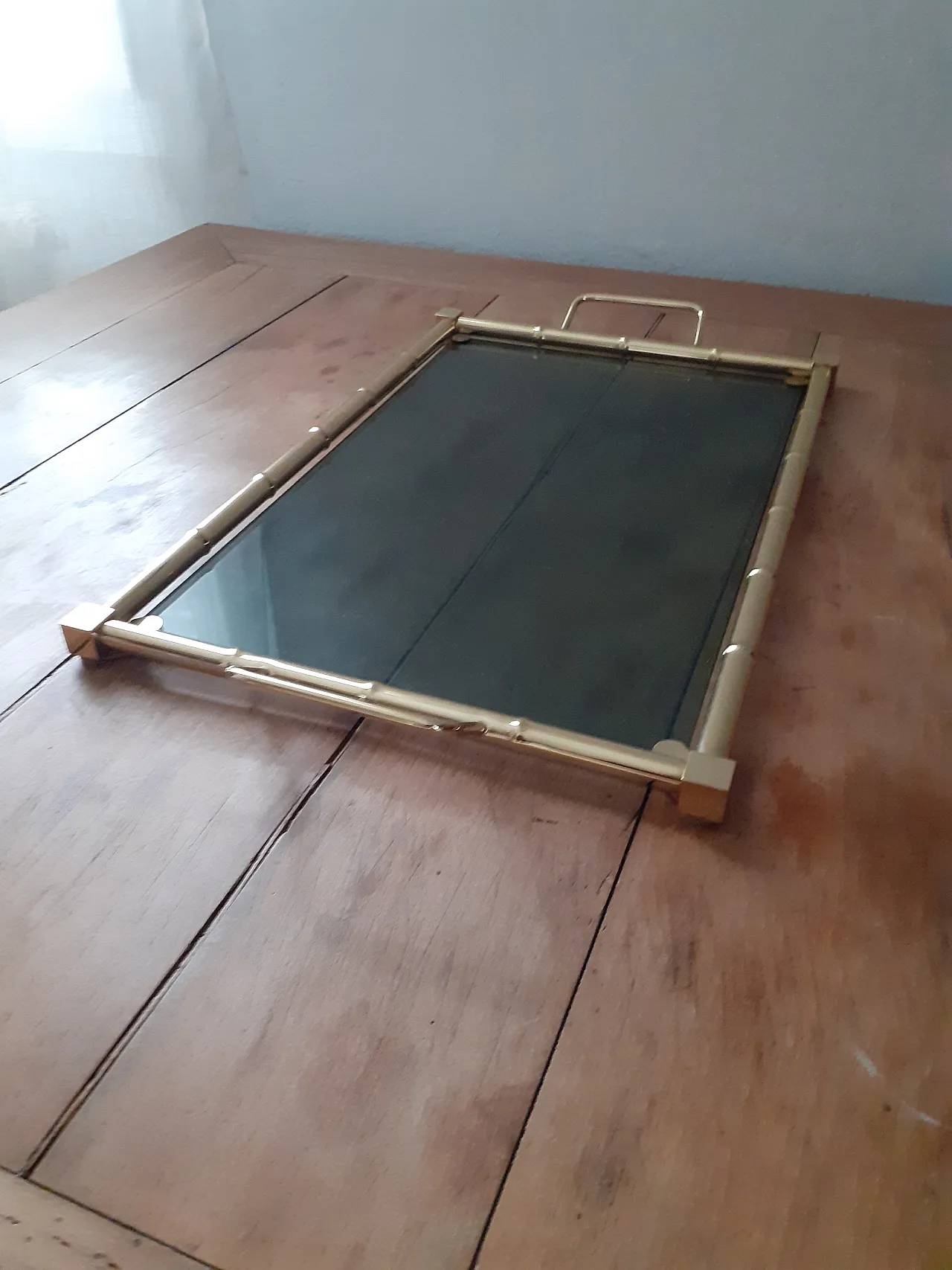 Regency style tray, 80s 2