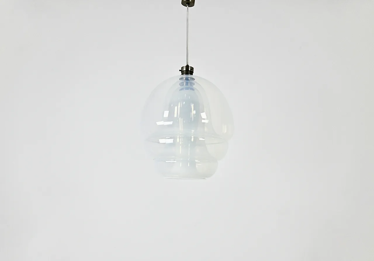 LS 134 Medusa Glass Hanging Lamp by Carlo Nason for Mazzega, 1960s 3