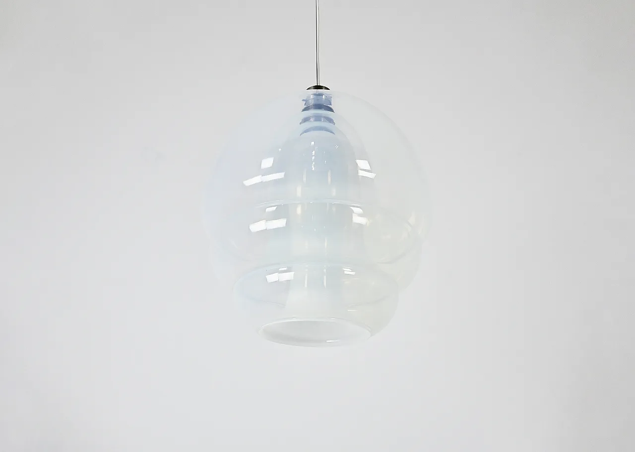 LS 134 Medusa Glass Hanging Lamp by Carlo Nason for Mazzega, 1960s 5