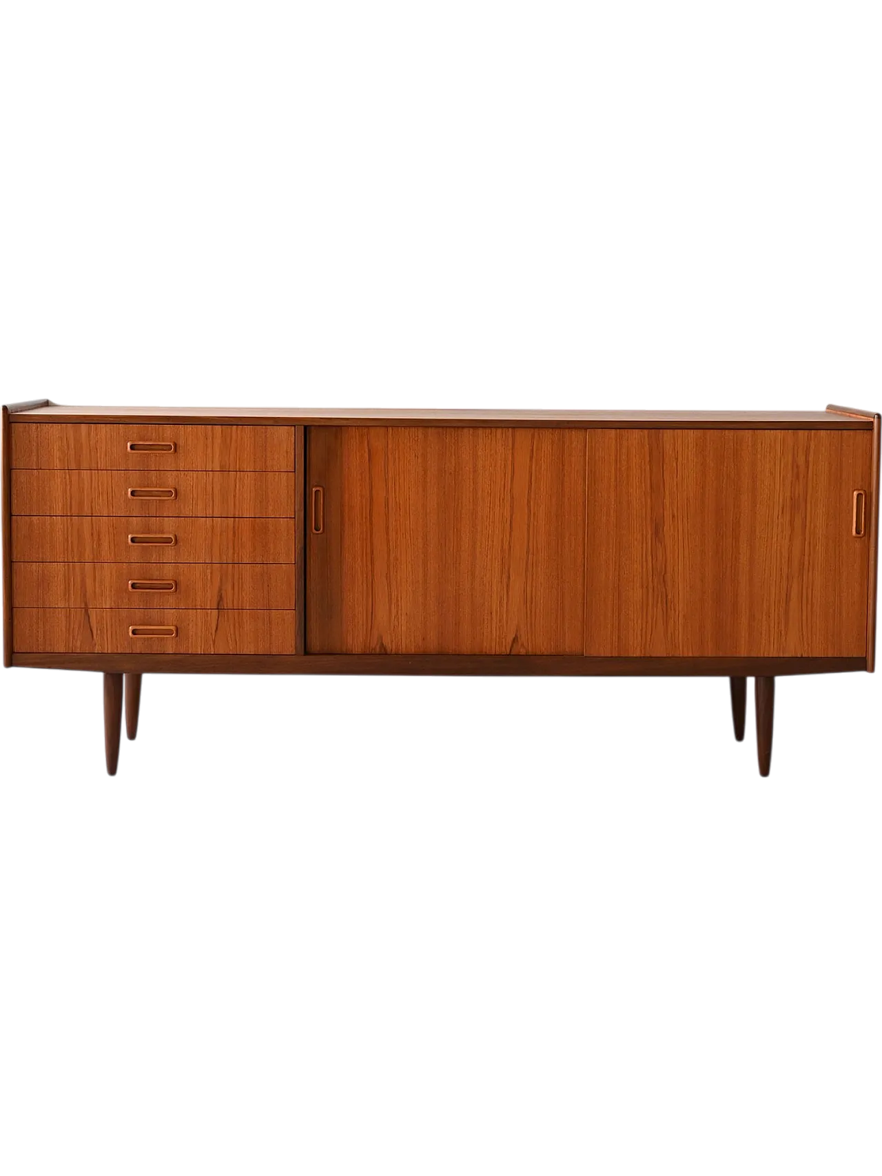 Sideboard scandinavo in teak 12