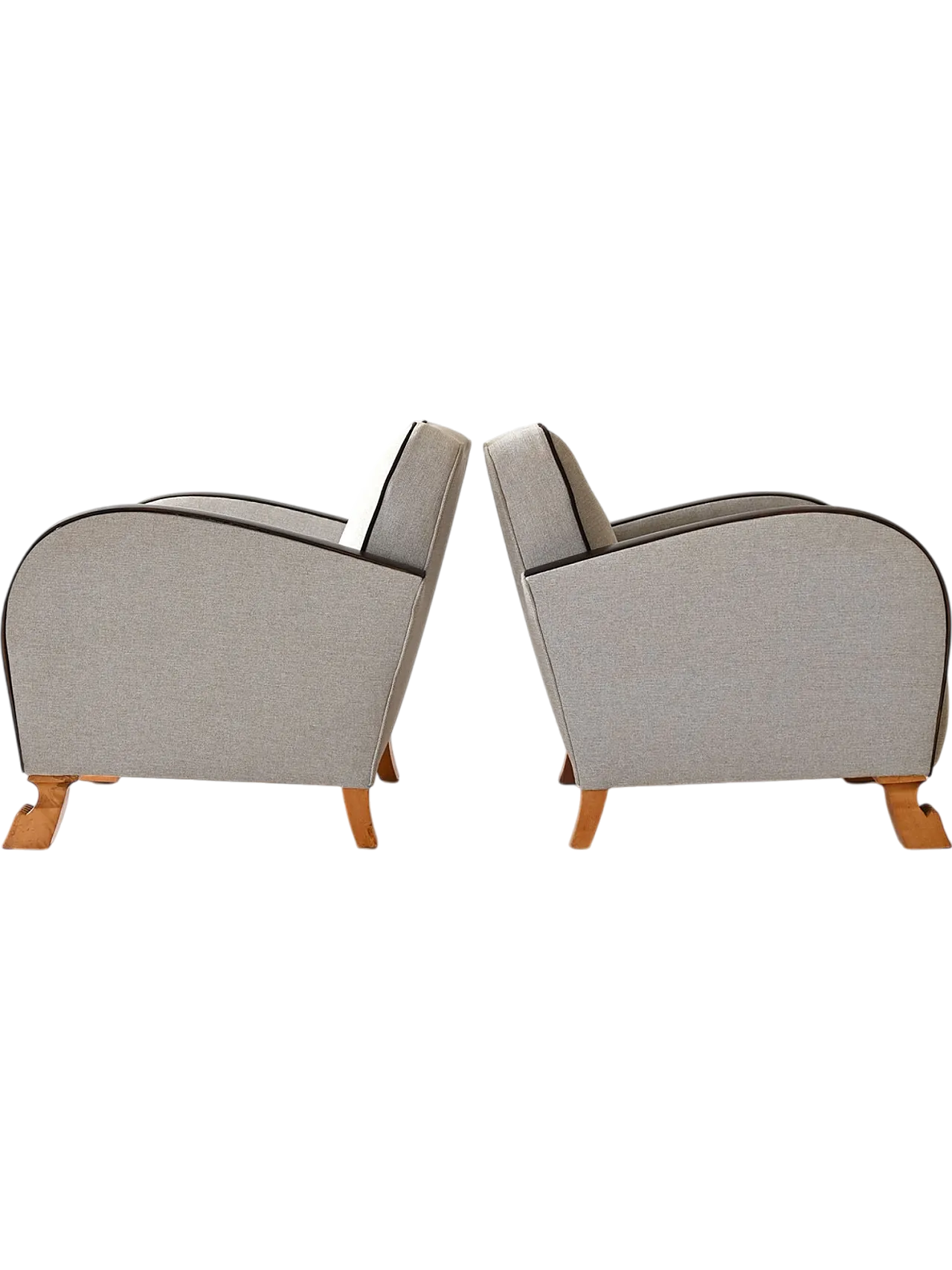 Deco armchairs, 50s 10