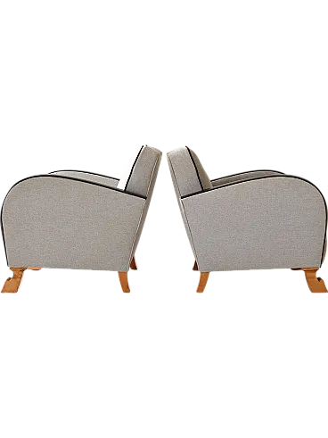 Deco armchairs, 50s