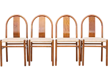 4 Thalia model chairs in Annig Sarian style for Tisettanta, 1965