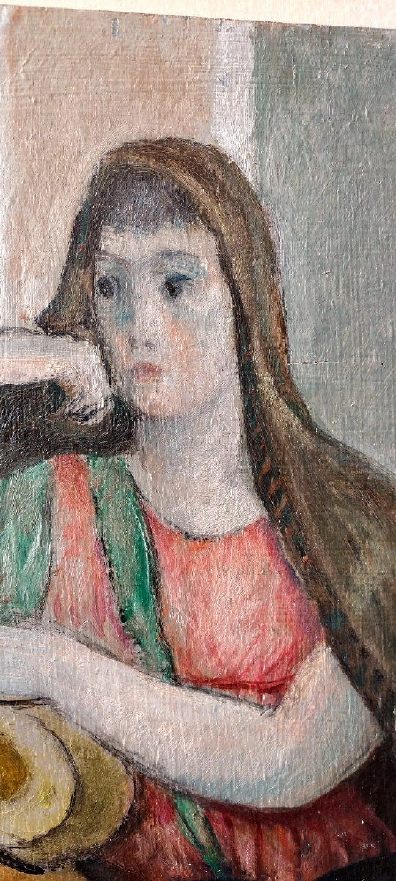 Portrait of a Woman and Pompeian Scene by G. Costetti, 20th century 9