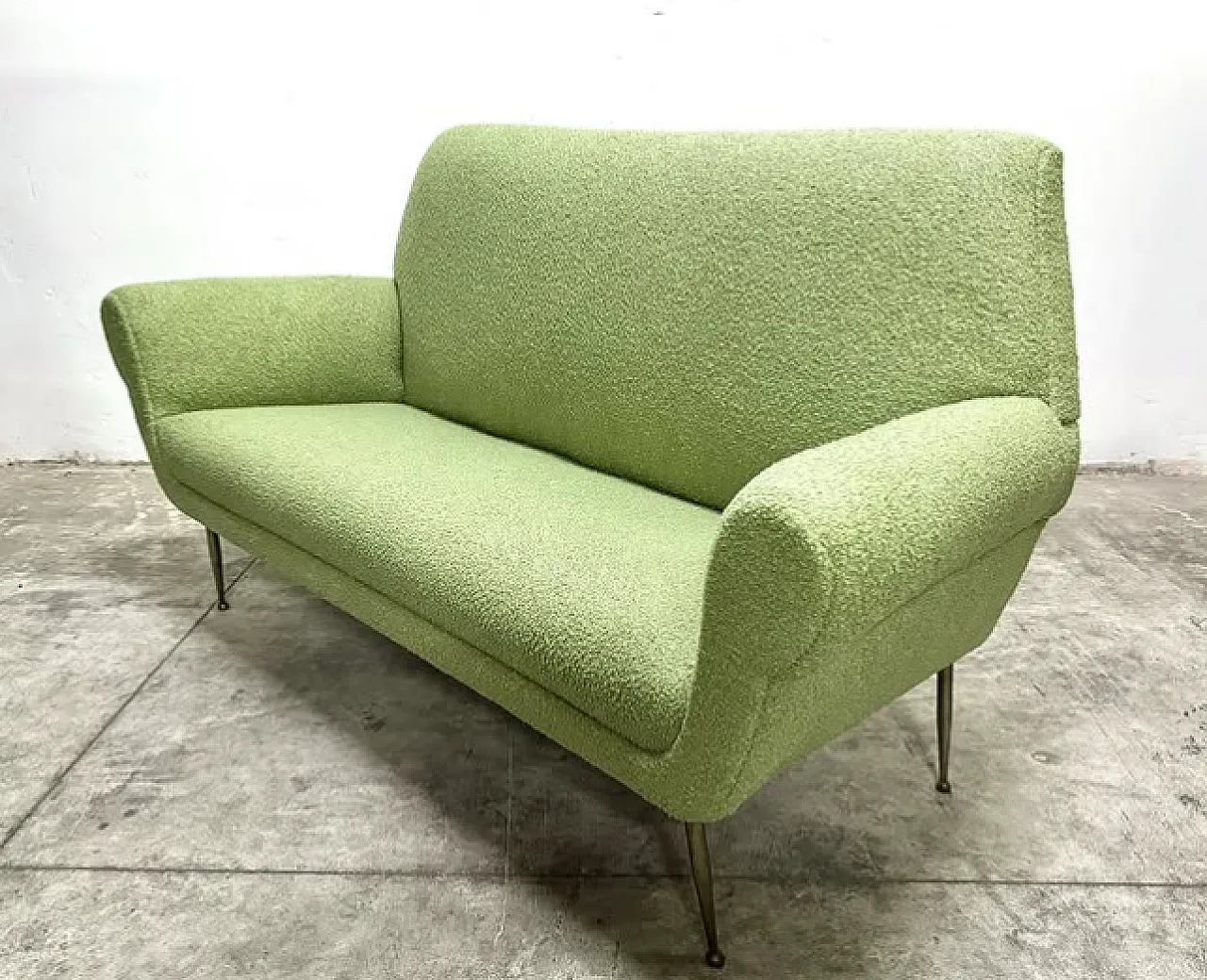 Divano con coppia di poltrone di Gigi Radice per Minotti, anni '60 7