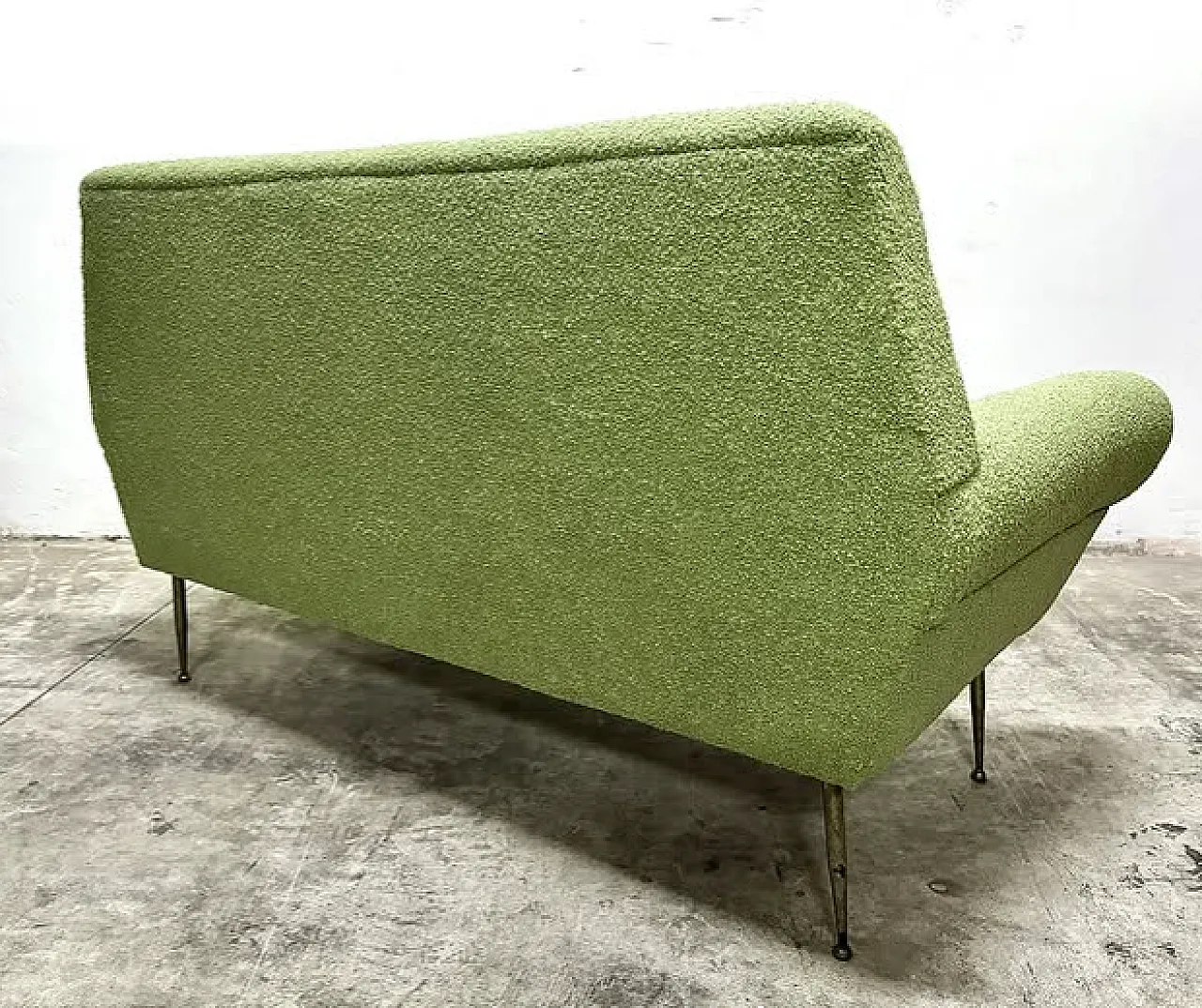 Divano con coppia di poltrone di Gigi Radice per Minotti, anni '60 9