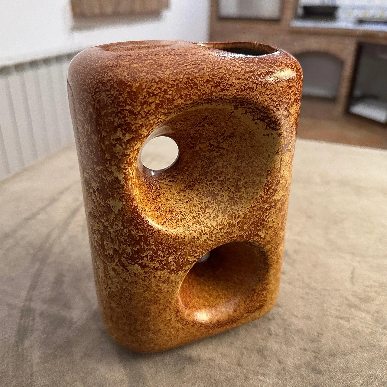 Modernist ceramic vase by Bertoncello, 1970s 2