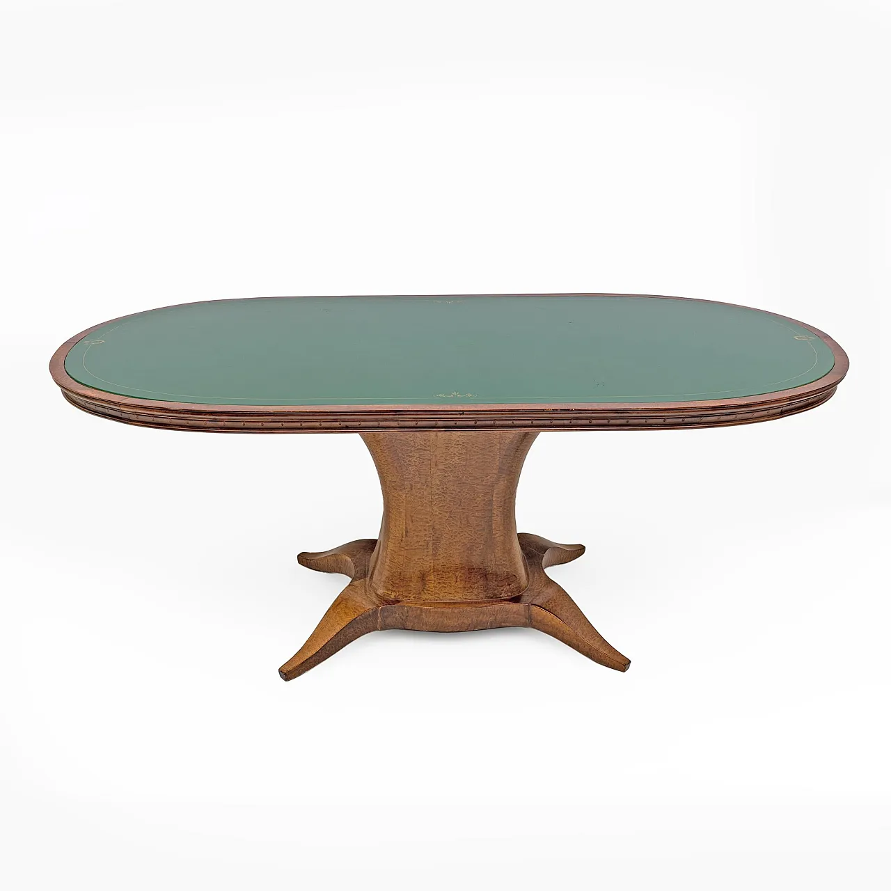 Mid-century Modern elm root oval dining table, 1950s 2