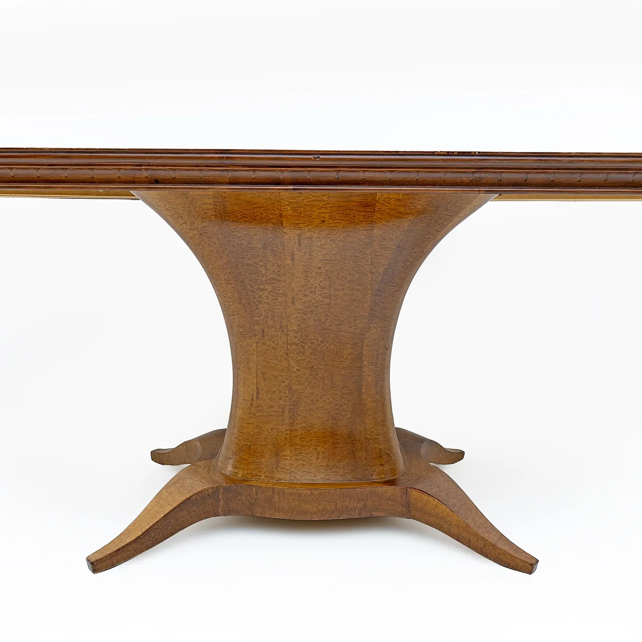 Mid-century Modern elm root oval dining table, 1950s 7