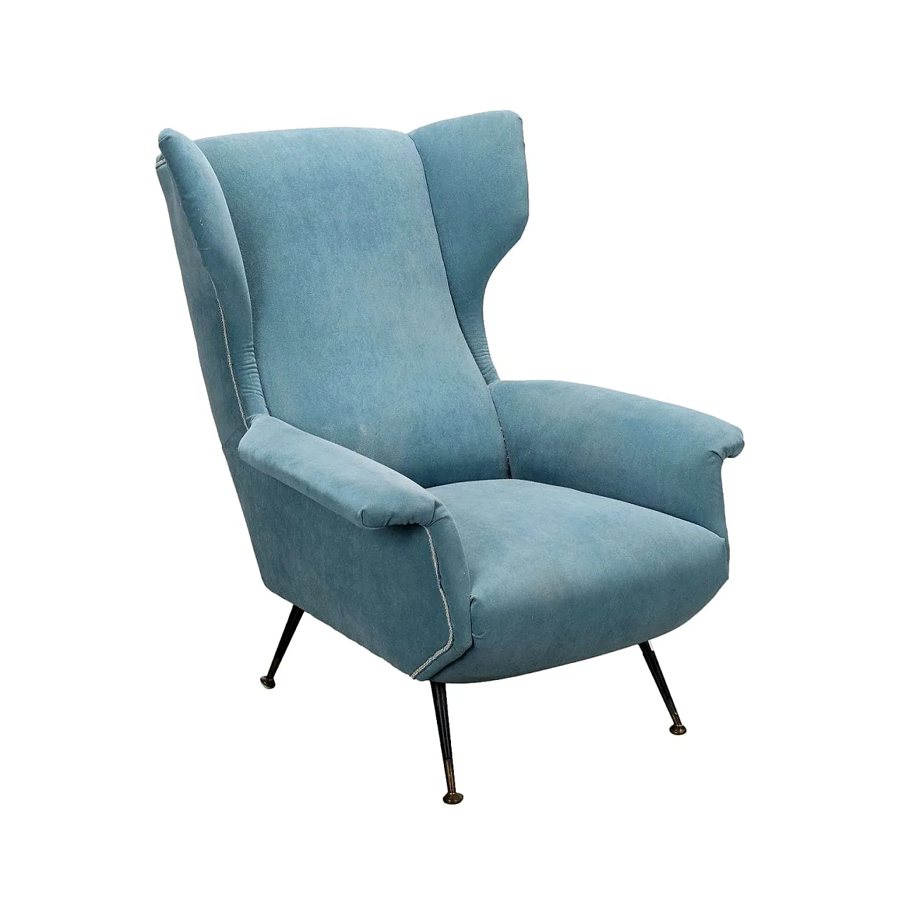 Blu bergere armchair, 1950s 1