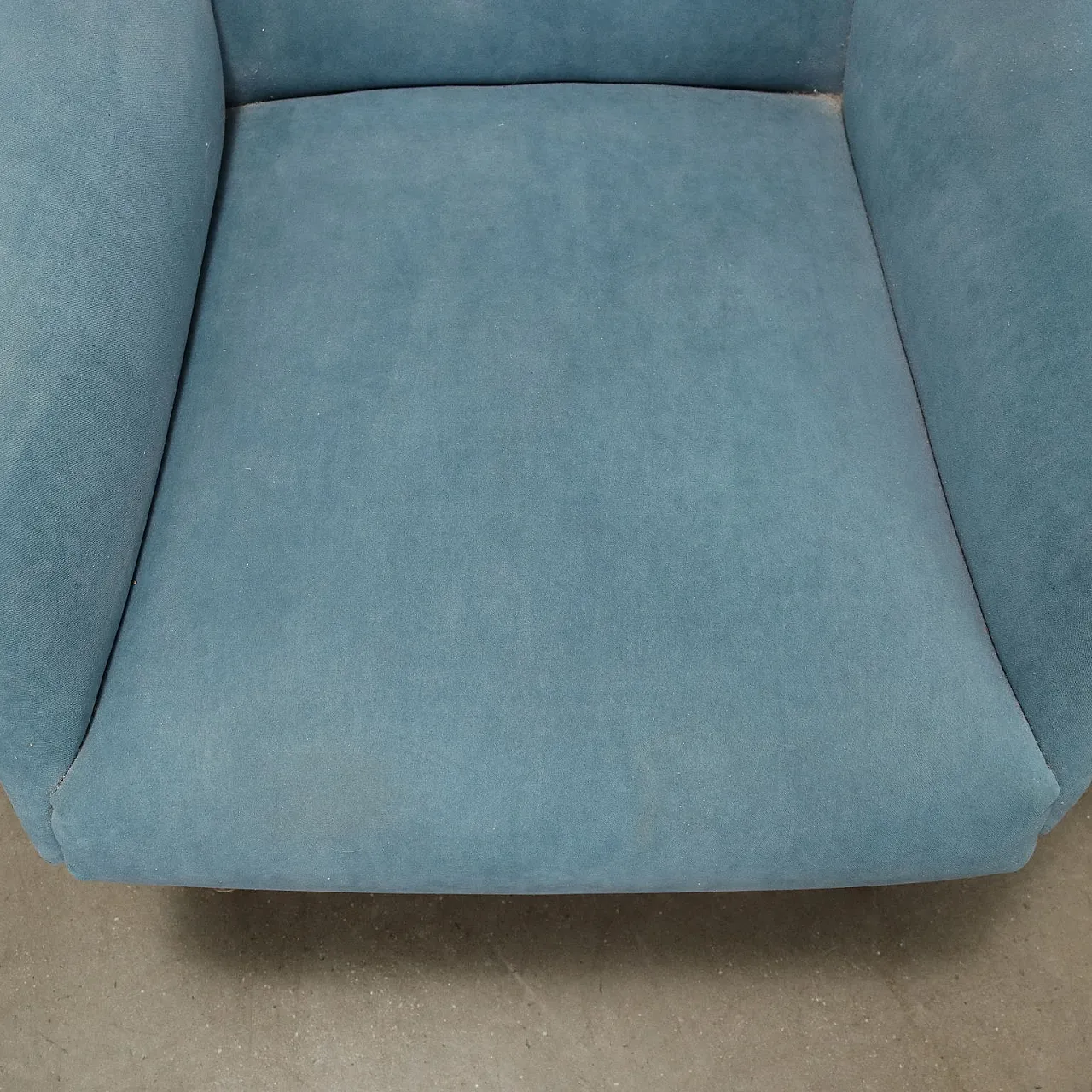 Blu bergere armchair, 1950s 5