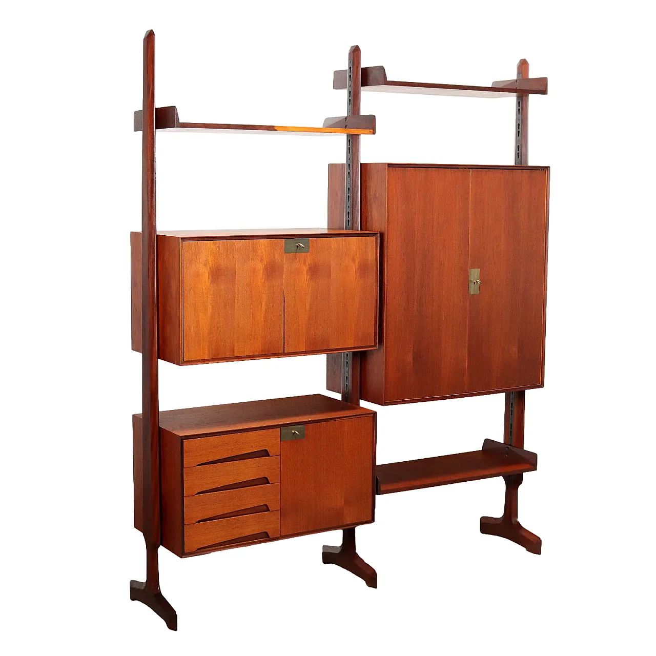 Bookcase by Edmondo Palutari for Dassi, 60s 1