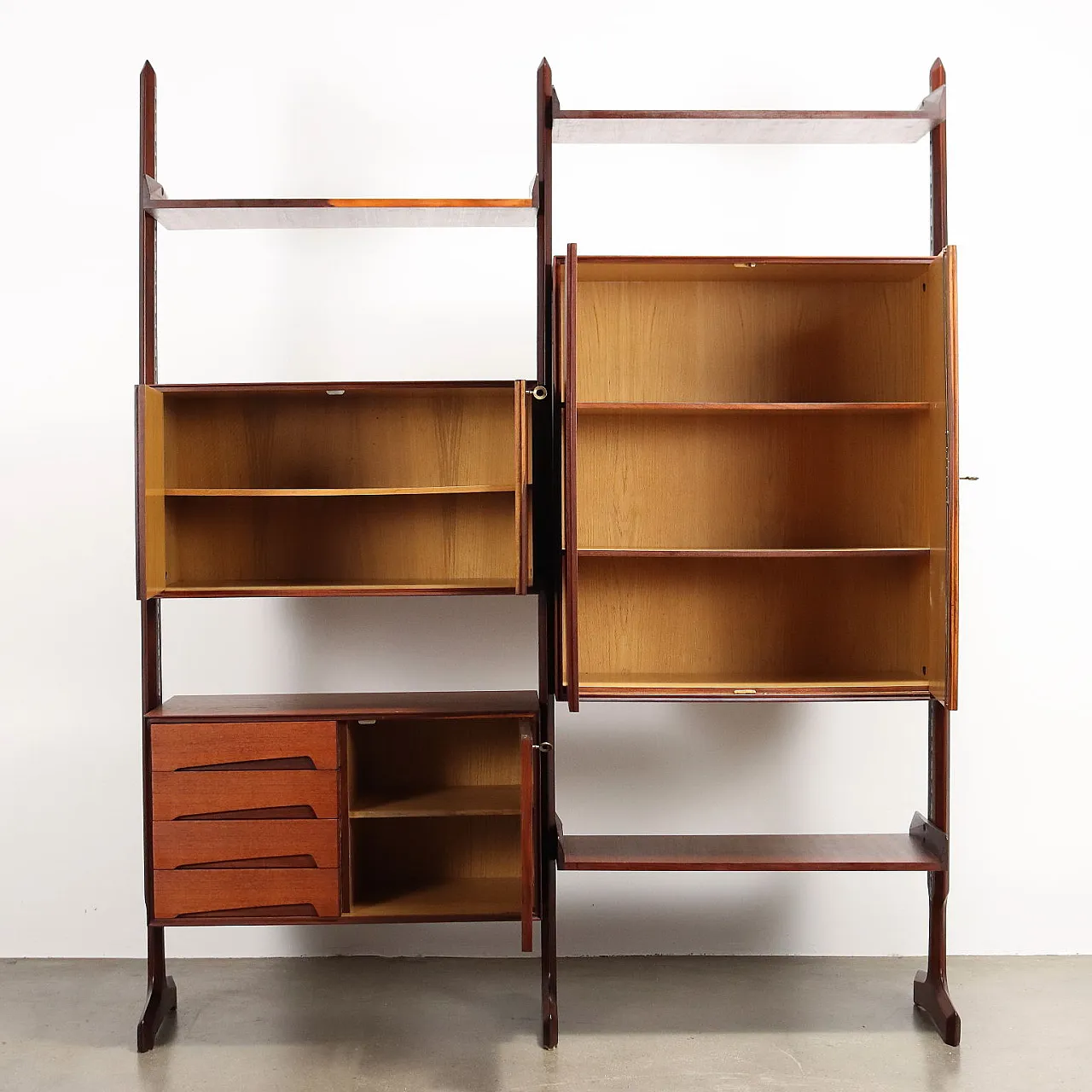 Bookcase by Edmondo Palutari for Dassi, 60s 3