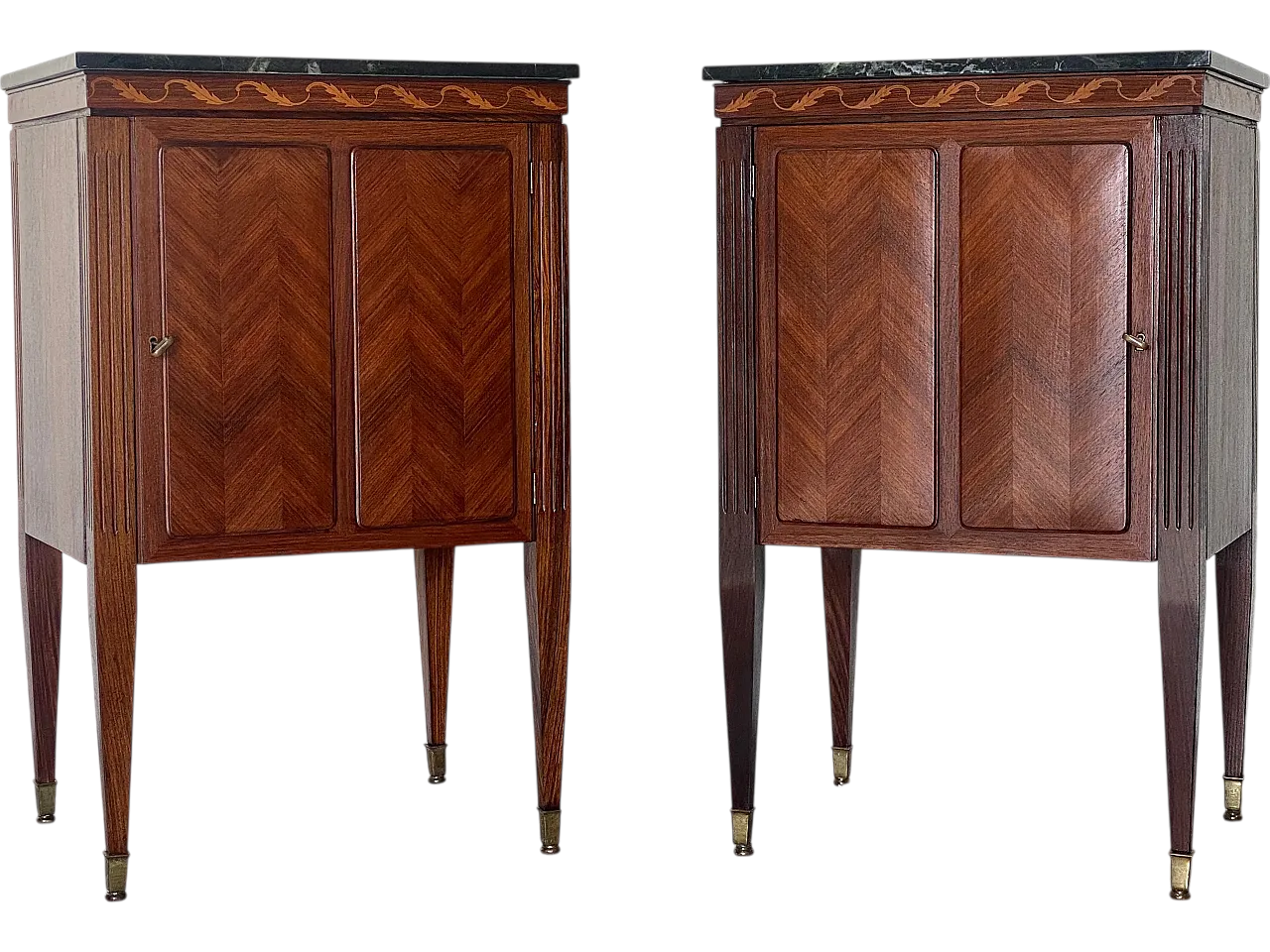 Pair of cabinets in the style of Paolo Buffa, 40s 31