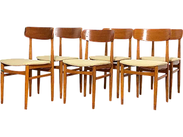 6 Mid Century chairs, 60s