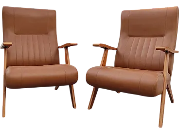 Recliners, Italy, 1960s, set of 2