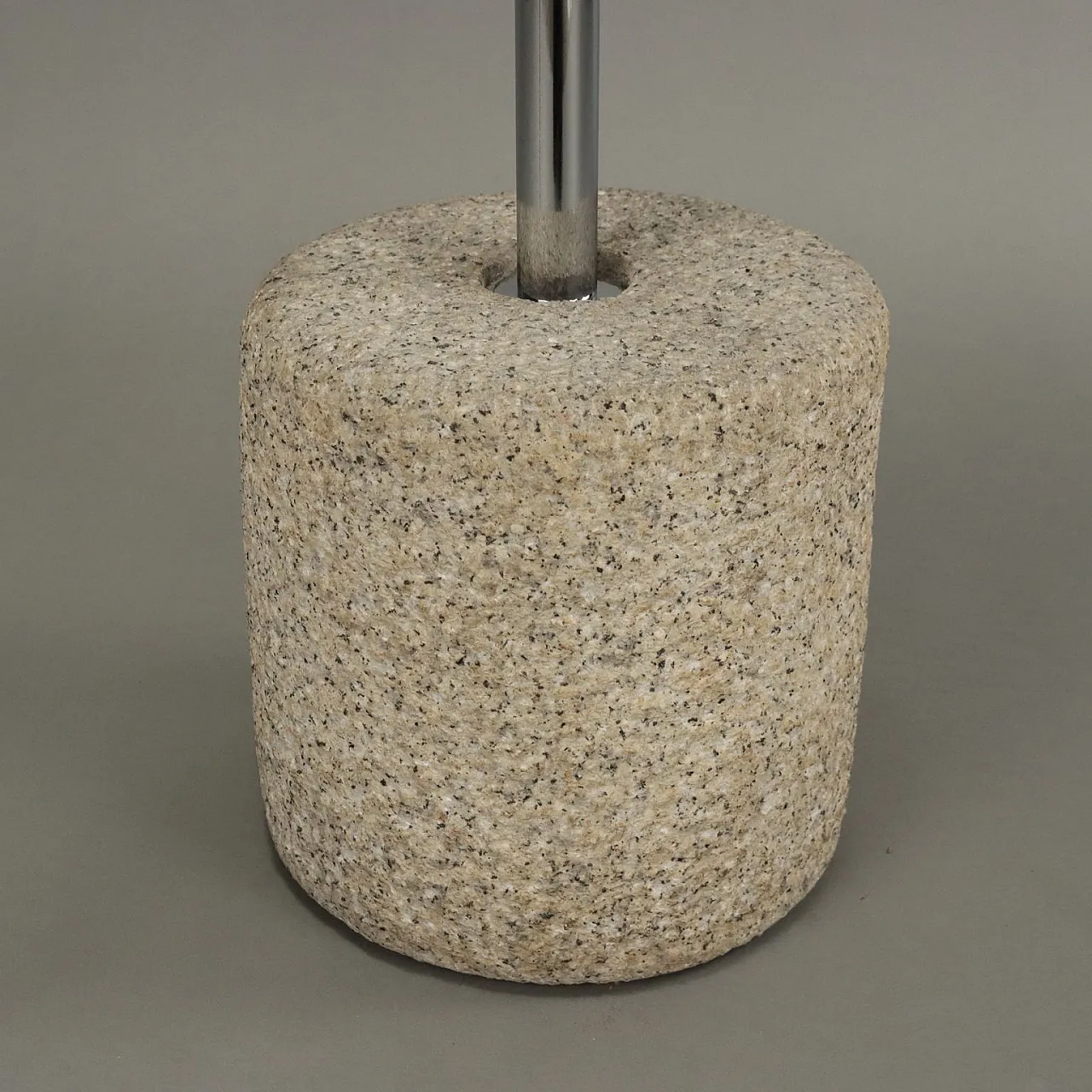 Floor lamp in methacrylate, metal and granite base, 1970s 6