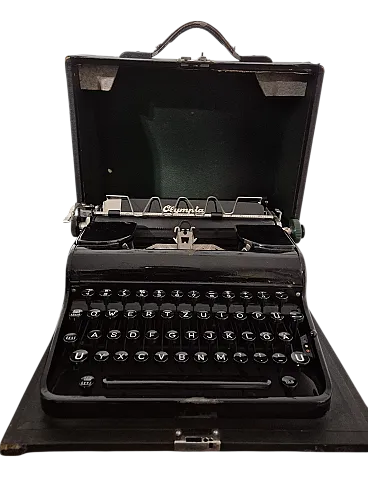 Typewriter Olympia, early 20th century