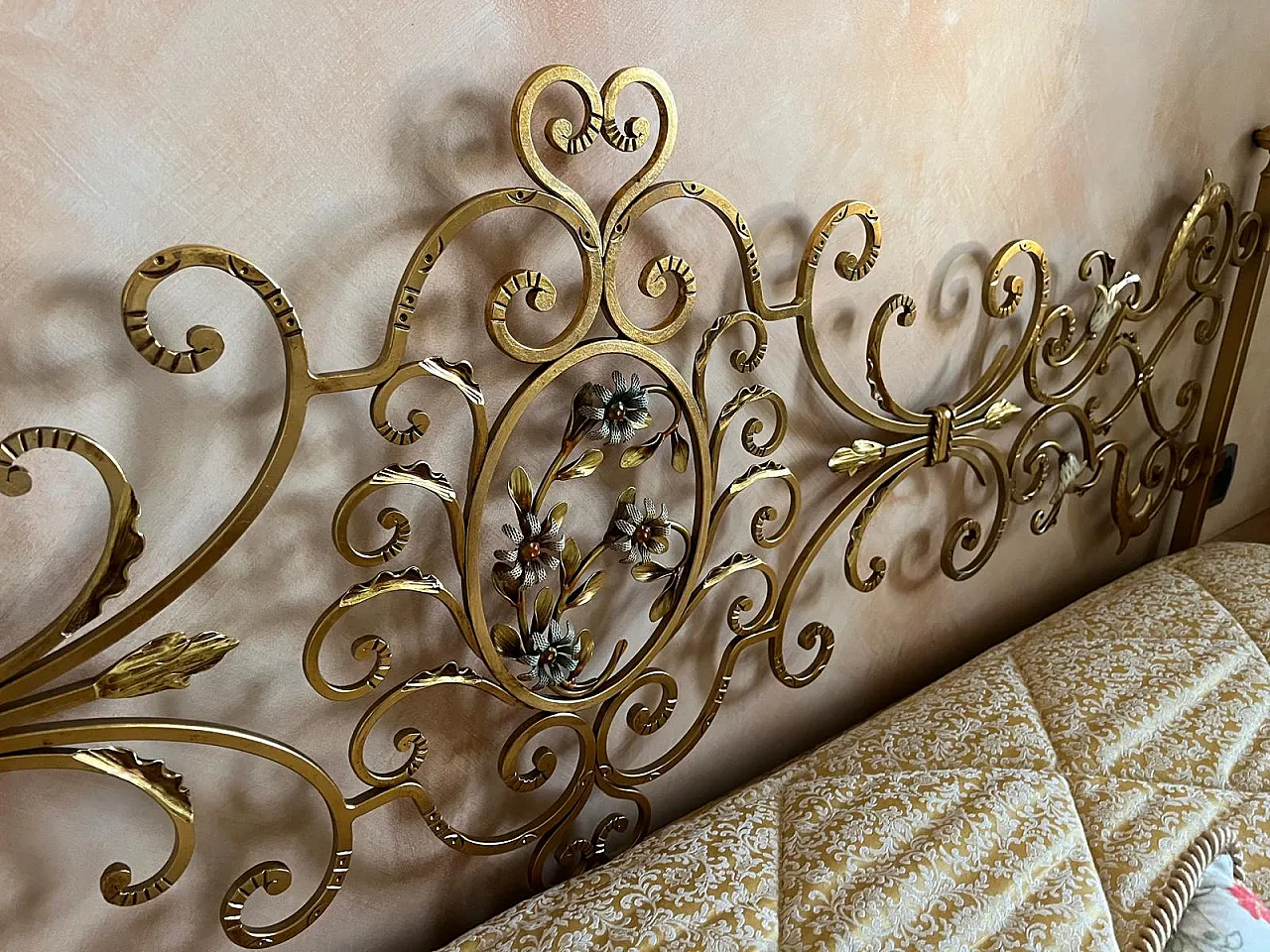 Headboard wrought iron, 80s 7