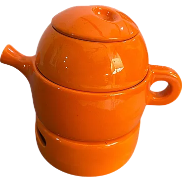 Ceramic teapot by Liisi Beckmann for Gabbianelli, 1970s