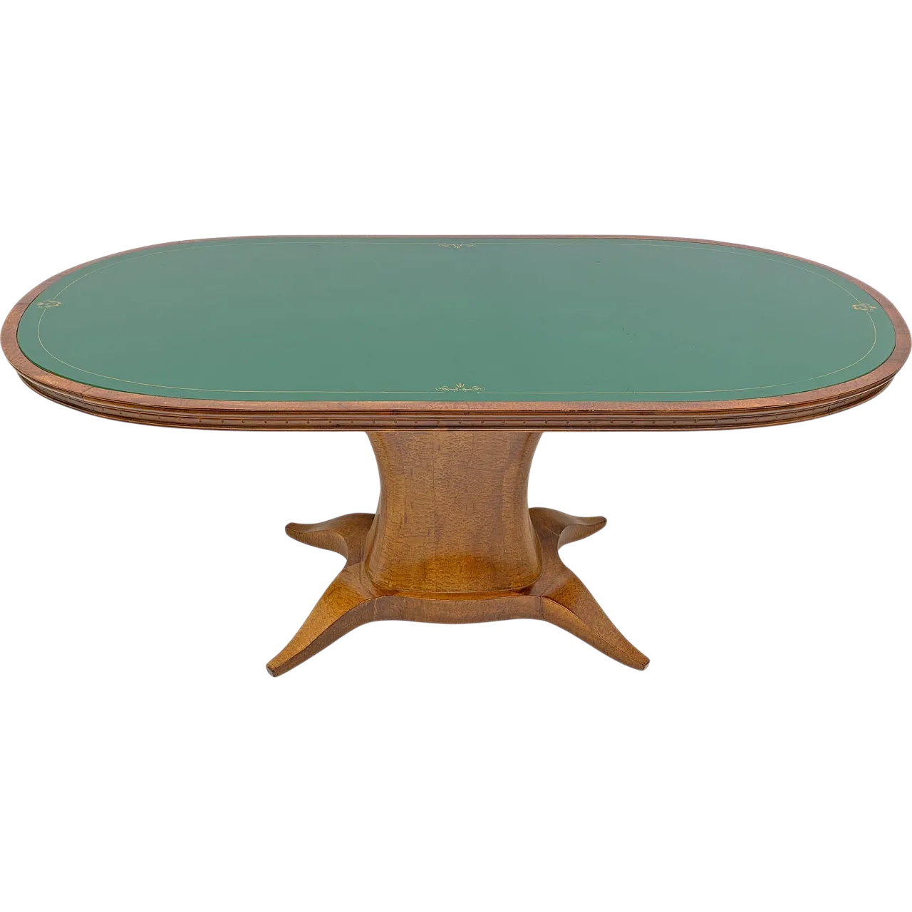 Mid-century Modern elm root oval dining table, 1950s 11