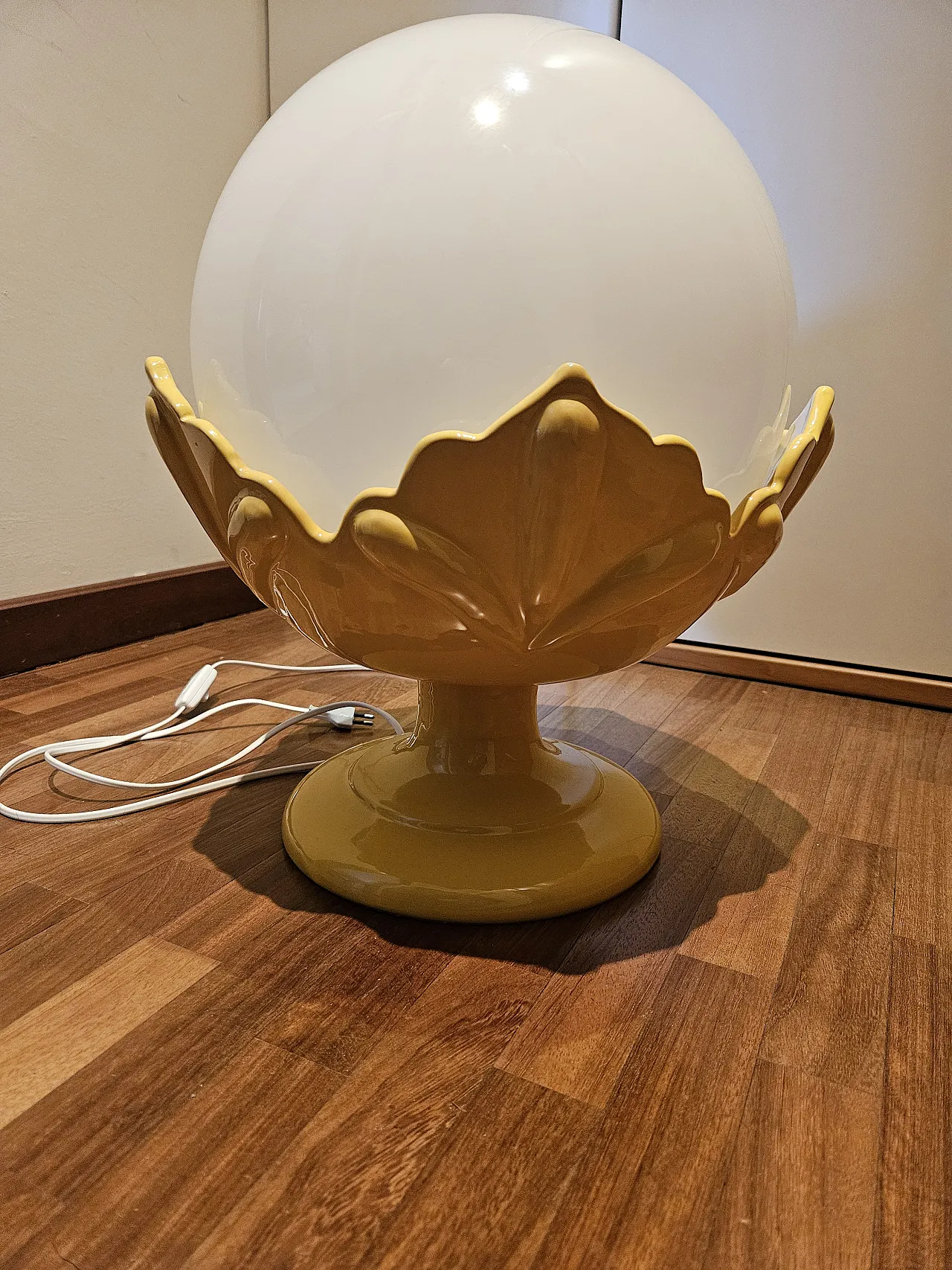 Glazed ceramic table lamp, 2000s 36