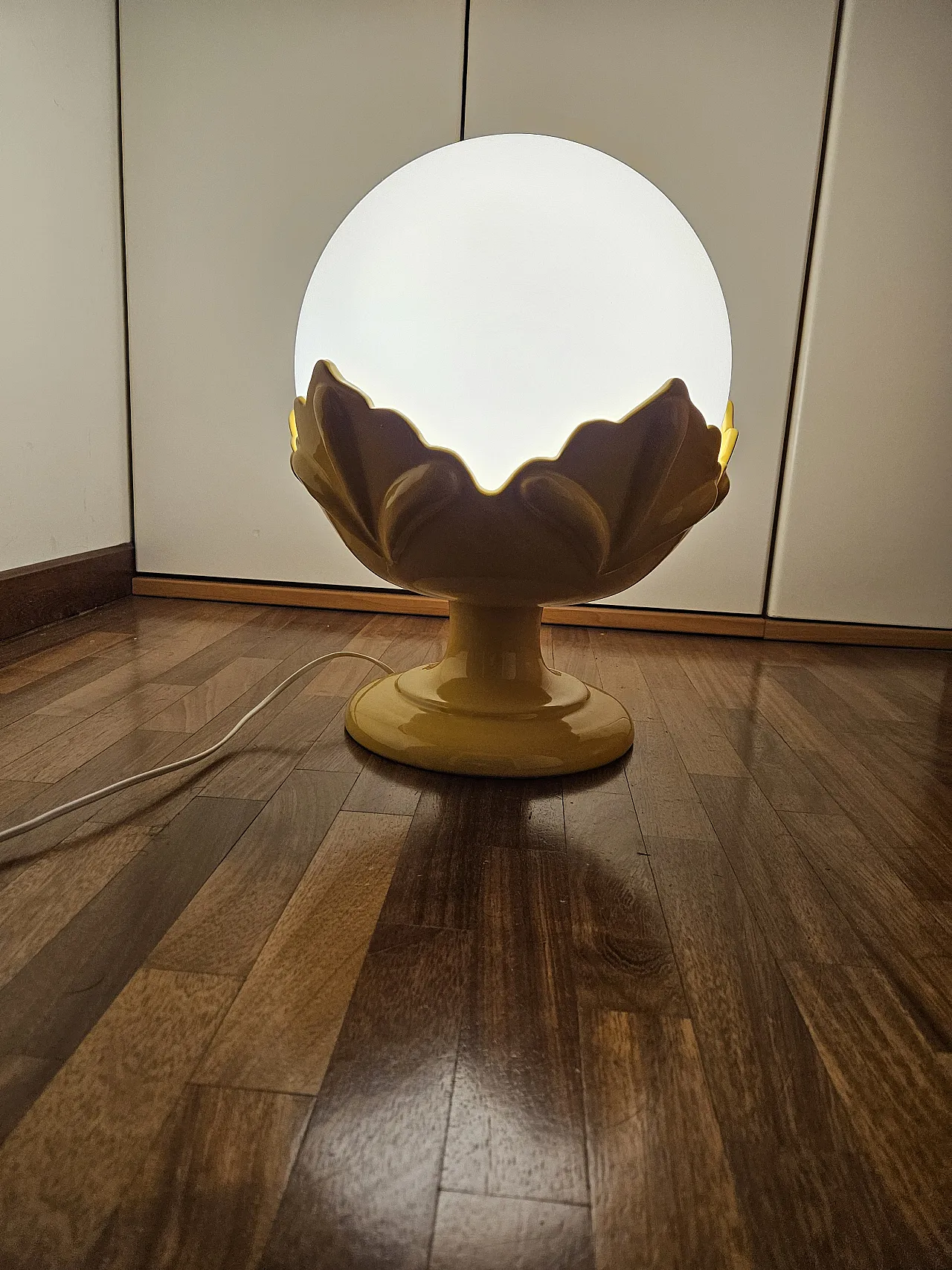 Glazed ceramic table lamp, 2000s 38