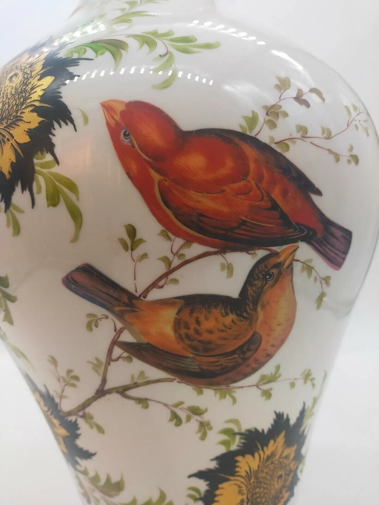 Decorated ceramic vase by Peccioli, 1950s 7