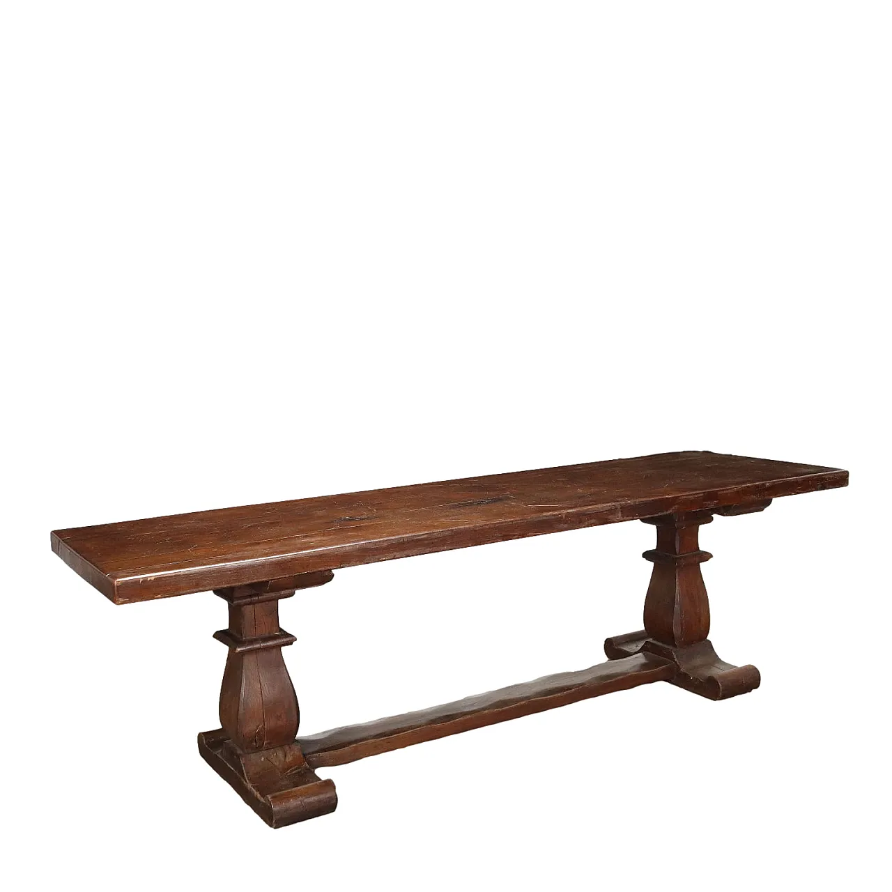 Chestnut table, 20th century 1