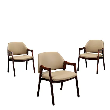 3 814 Chairs by  Ico and Luisa Parisi for Cassina, 1960s