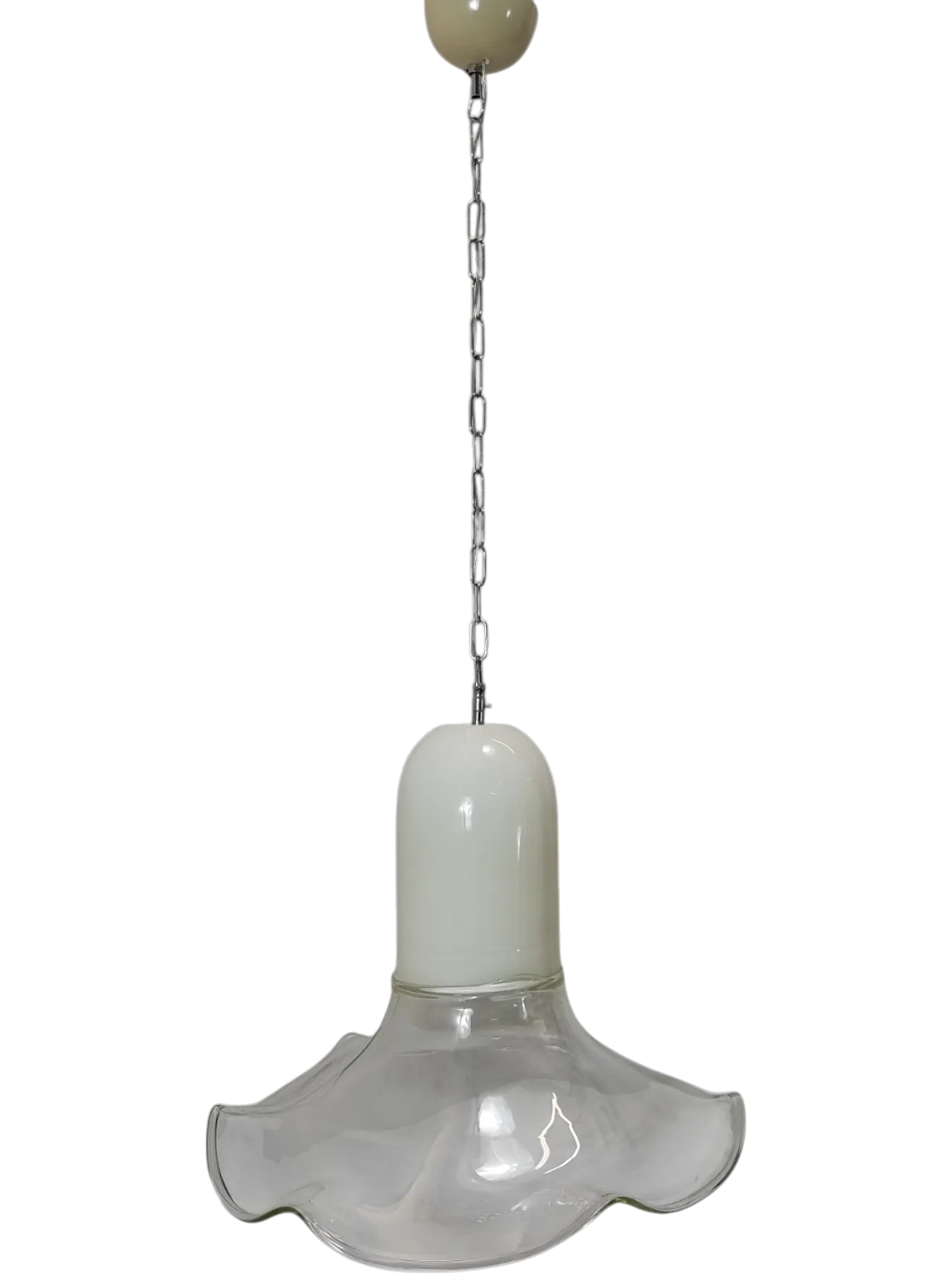 Murano glass lamp by R. Pamio and R. Toso for Leucos, 1970s 10