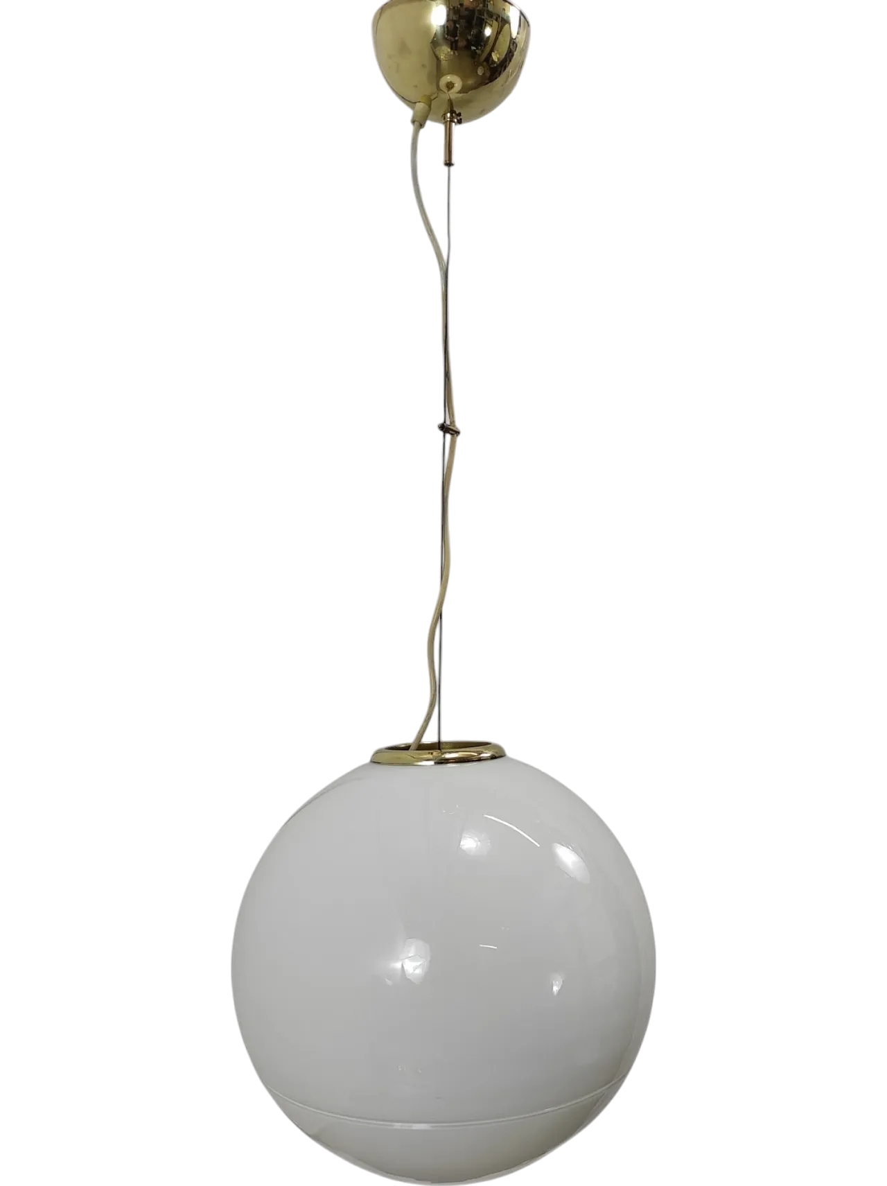 Space Age pendant lamp by Res Murano, Italy 1970s 9