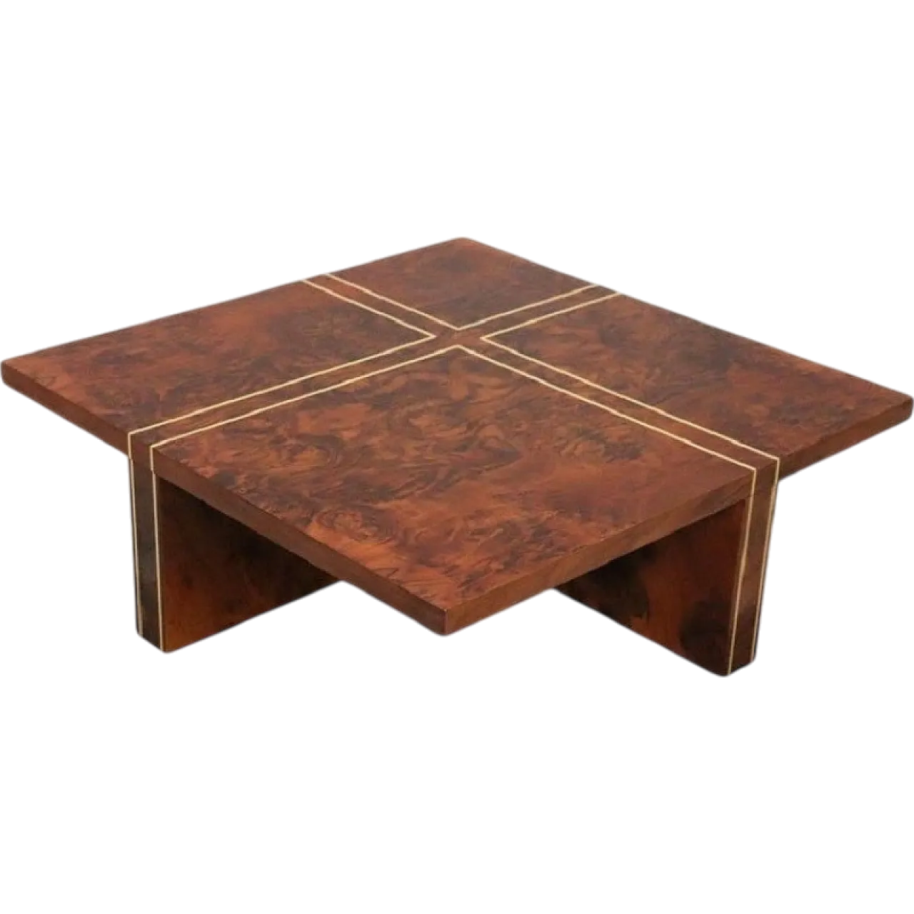 Rationalist style coffee table, 1970s 10